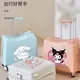 Sanrios Kids Luggage Anime My Melody Kuromi Student Suitcase Kawaii Cinnamoroll Password Travel Box Ride Boarding Trolley Case