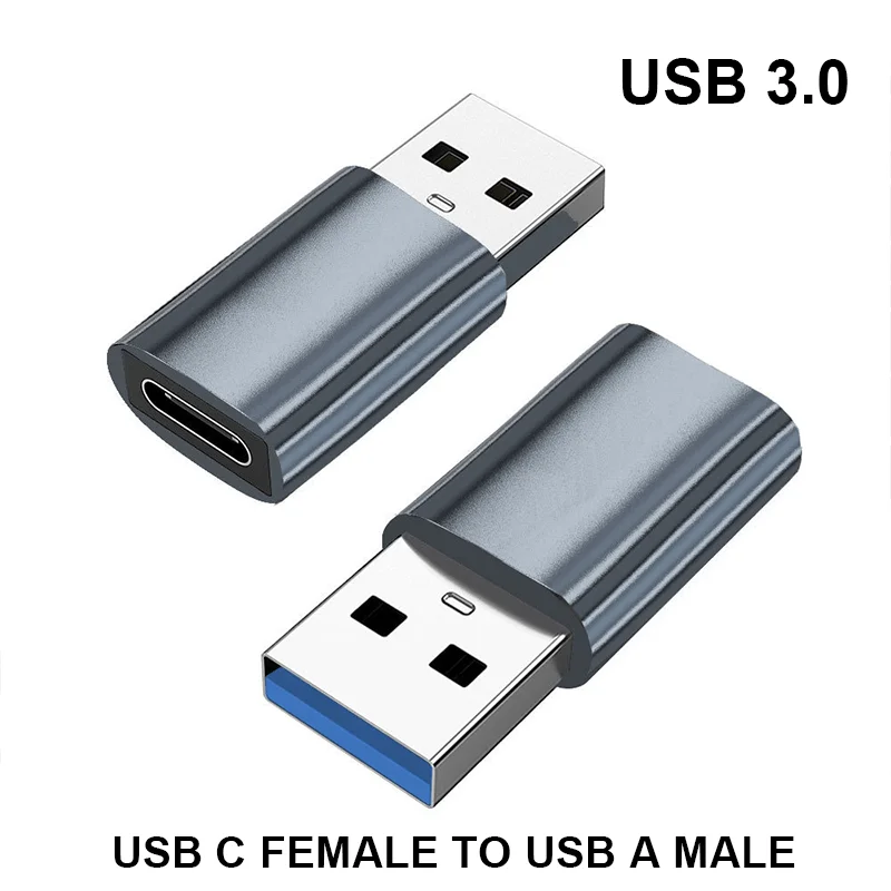 USB C auf USB 3.0 Adapter Typ C 3.0 Adapter für Mobiltelefon Stecker auf Buchse Typ C Konverter USB Typ-C Konverter für PC Laptops Image