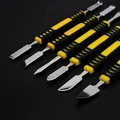 Kit di smontaggio da 6 pezzi, barra di leva, barra metallica di smontaggio in metallo, barra di avvio, guscio di leva di avvio, sollevamento del guscio e schermo aperto