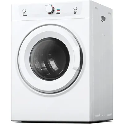 Euhomy Dryer, 1500W Clothes Dryer with Stainless Steel Tumbler, 3.52 Cu. Ft. portable clothes dryer with Exhaust Hose for Home