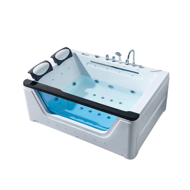 1700 mm Fiberglas-Whirlpool-Badewanne, Acryl, Hydromassage, Surfen, Massieren, Whirlpool, RS3020 Image
