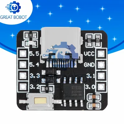 STC8G1K08A Kernplatinen-Entwicklungsplatine: Eigenständiger ADC, 51 Mikrocontroller im 8-poligen Modul Image