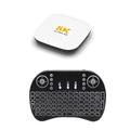 Smart TV Box Android 14 H96 Max M2 Plus Rockchip RK3528 1000 M LAN Wi-Fi 6 Bluetooth 5.4 8K 4K BT con telecomando vocale e giroscopio, set-top box e lettore multimediale