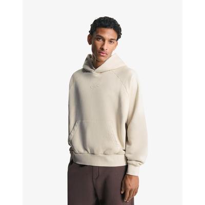 Bershka Boxy Fit Hoodie Men Xl Sand