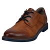 Schnürschuh BUGATTI, Herren, Gr. 43, braun (cognac), Synthetik, casual, Schuhe, Festtagsschuh, Anzugschuh, Business Schnürer mit griffiger Profilsohle