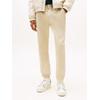 Stoffhose TOMMY JEANS "TJM AUSTIN JOG", Herren, Gr. 33, Länge 32, beige (desert sand dune), Web, Obermaterial: 96% Baumwolle, 4% Elasthan, unifarben, casual, regular fit lang, Hosen, Mit Kordelzug
