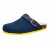 Clog LICO "Hausschuh Clog Kids Warm", Gr. 28, blau, Filz, Schuhe