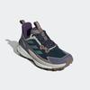 Wanderschuh ADIDAS TERREX "FREE HIKER 2.0 LOW", Gr. 39, aurora ivy, preloved teal, taupe oxide, Synthetik, Textil, sportlich, Schuhe