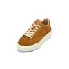 Sneaker MARC O'POLO "aus softem Veloursleder", Damen, Gr. 42, braun (caramel), Obermaterial: 100% Leder (Rind), unifarben, Schuhe