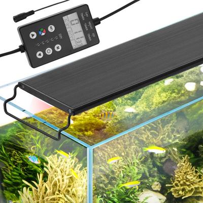 Vevor Aquariumlicht mit LCD-Monitor, 22W Vollspektrum-Aquarienlicht mit 24/7-Naturmodus, Image