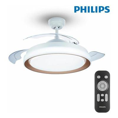 LED-Deckenventilator Atlas Modell Goldfarbe 28+35W 106cm Flügel mit Fernbedienung - Philips Image