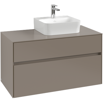 Villeroy & Boch Waschtischunterschrank Collaro C096B0 1000x548x500mm m. Bel. 2 Ausz. Waschtisch re S C096B0AF Image