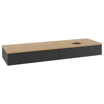 Villeroy & Boch Waschtischunterschrank Antao L16_5 1600x190x500mm mit Beleuchtung mit Struktur FK/AP L16151PD Image