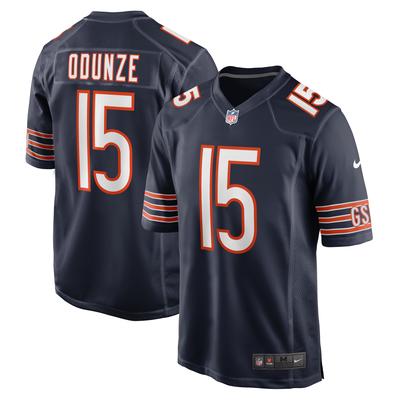 Chicago Bears Nike Game Heimtrikot - Marineblau - Rome Odunze - Herren Image