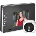 Ej.life - Videocitofono digitale wireless telecamera spioncino con monitor lcd da 2,7 pollici,