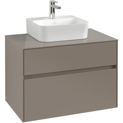Villeroy & Boch Waschtischunterschrank Collaro C09300 800x548x500mm 2 Ausz. Waschtisch mittig White C09300AA Image