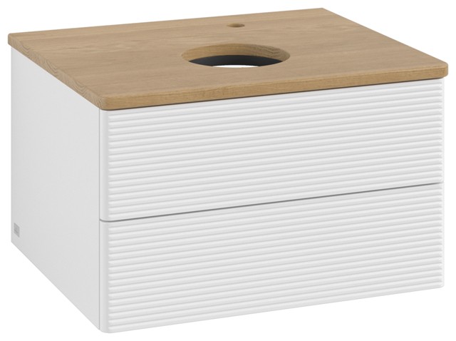 Villeroy & Boch Waschtischunterschrank Antao L18_5 600x360x500mm mit Beleuchtung mit Struktur FK/AP: L18151GF Image