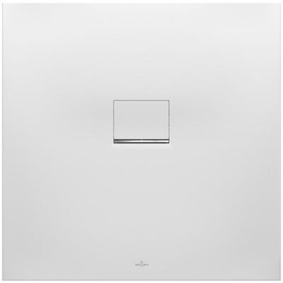 Villeroy & Boch DW Squaro Infinity 1200x1200x40mm quadr. Flächenbündiger Einbau AR Almond UDQ1212SQI1V-AL Image