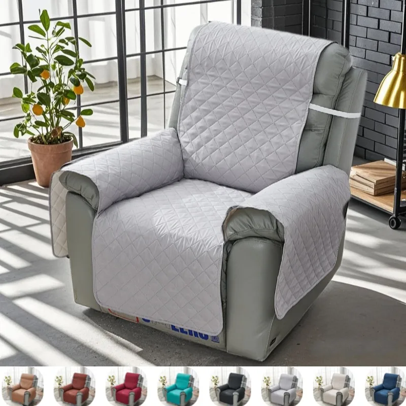 1 sitz Plaid Liege Sofa Abdeckung Gesteppte Anti-Slip Liege Aimchair Abdeckung Haustier Sofa Möbel Schutz Couch Abdeckungen Hause decor