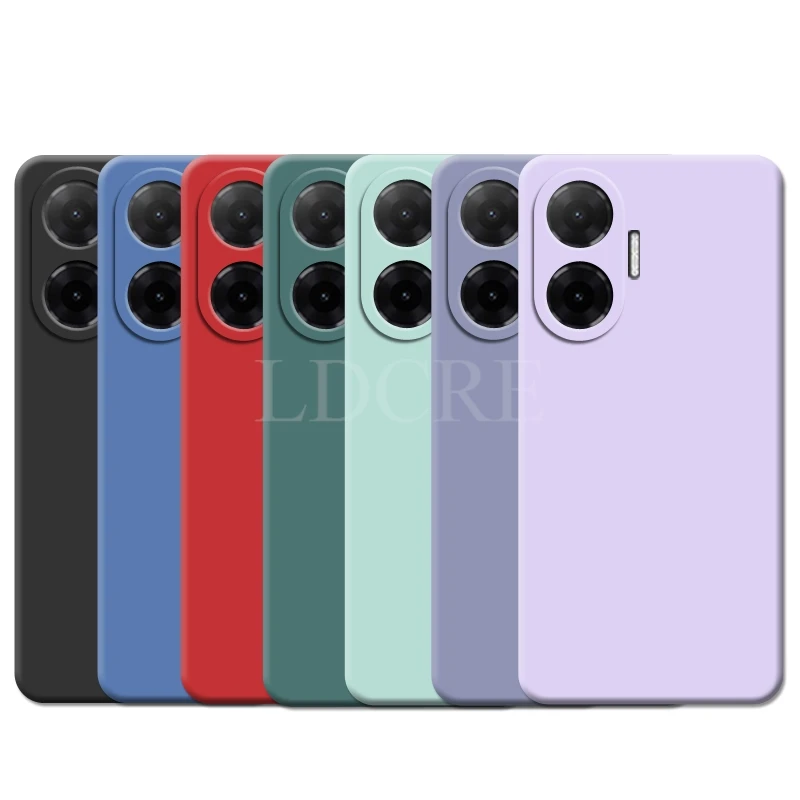 Per Xiaomi POCO F7 Custodia in silicone liquido Custodia POCO F7 Custodia protettiva in gomma tinta unita TPU Custodia POCO F7
