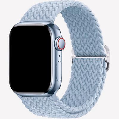 TEMU Sports Strap In Nylon - Plain Loop Braided Replacement Strap, Suitable For Applewatch, Comfortable And Breathable Sports Strap Image