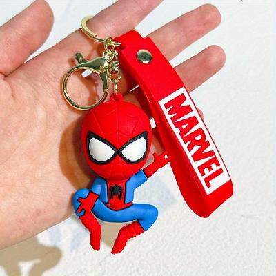 TEMU 1pc Avengers Spider-man Keychain Captain America Keychain