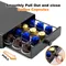 Organizzatore di capsule di caffè Nespresso Vertuoline Cassetto portaoggetti per capsule Vertuo Porta caffè Organizzatore di cialde in metallo Capacità 40 pezzi
