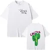 Neues Deluxe Cactus Jack Hip Hop T-Shirt Travis 2025, Herren Damen Hip Hop Baumwolle T-Shirt Paar Street Kurzarm Top