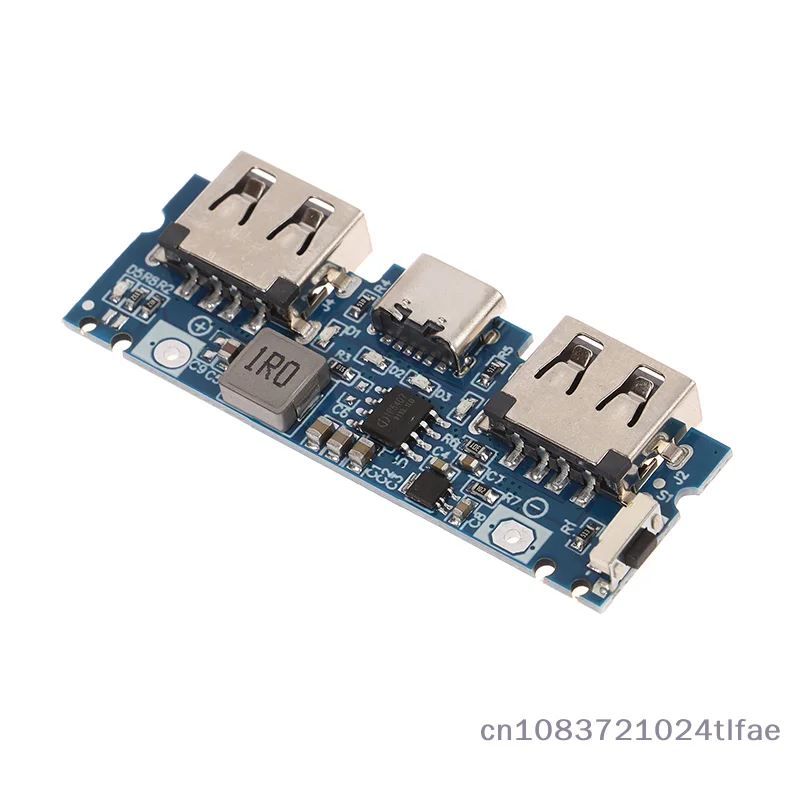 Dual USB 5V Phone Power Kit EDP2339 Hauptplatine DIY 1PC mit LED-Zubehör, mobile Power Bank Image