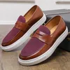 Männer Casual Sports vulkan isierte Schuhe rot und schwarz europäischen Stil Outdoor leichte und bequeme Slipper Größe 38-48 Herren schuhe