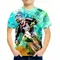 Abbigliamento per bambini T-shirt grafiche per auto Manica corta Abbigliamento per bambini O-Collo Bambini Top Moda Ragazzi Ragazza Vestiti T-shirt per bambini