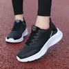 Sportschuh für Damen, Schuhe, Turnschuhe, schwarze Laufschuhe, Pu-Leder, Sport, klobige Turnschuhe, Turnschuhe, Sportschuhe für Damen