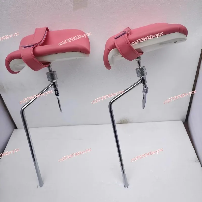 Zubehör für chirurgische Betten Beinhalterung Verstellbare Ausleger Beinhalter Gynäkologisches Untersuchungsbett Image