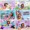 Cartoon Gabby Puppenhaus Kinder Geburtstag Party Supplies Dekoration Hintergrund Mädchen Baby Dusche Rosa Spielzeug Foto Schießen Banner Prop