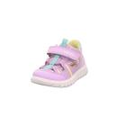 Superfit Girl's Sport7 Mini Sneaker, Purple Yellow 8500, 7 UK Child