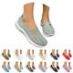 Generisch 2025 Summer Orthopaedic Shoes Women's Walking Shoes Women's Lightweight Width H Mesh Breathable Casual Comfort Running Shoes Comfortable Outdoor Summer Shoes Trainers, 01green, 7 UK