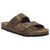 Pantolette JOSEF SEIBEL "Josef 01", Herren, Gr. 50, braun, Leder, klassisch, Schuhe, Sommerschuh, Schlappen, Sandale mit softem Fußbett