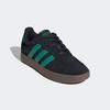 Sneaker ADIDAS SPORTSWEAR "BARREDA", Gr. 43, core schwarz, court grün, gum5, Leder, Synthetik, sportlich, Schuhe