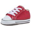 Sneaker CONVERSE "Kinder Chuck Taylor All Star Cribster Canvas Color-Mid", Gr. 18, rot, Textil, sportlich, Schuhe Lauflernschuh Sneakerboots, für Babys mit Klettverschluss