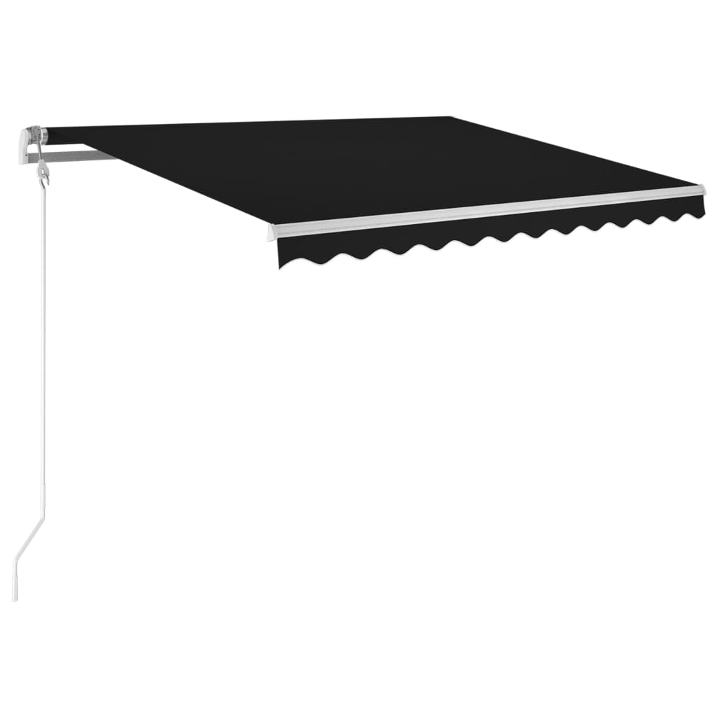 vidaXL Markise Automatisch Einziehbar 300x250 cm Anthrazit Image