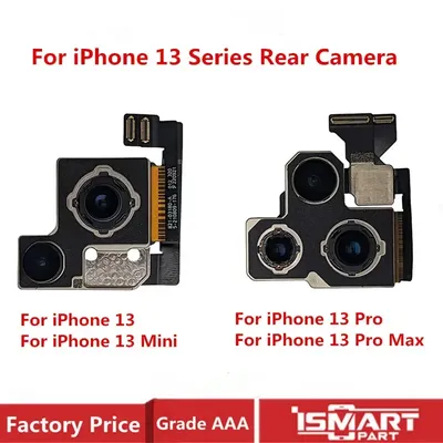 Zurück Kamera Für iPhone 13 Pro Max 13 Pro Hinten Kamera Modul Große Objektiv Flex Kabel Für iPhone 13 13 mini Haupt Kamera Ersatz Teil