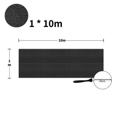 TEMU Garden Privacy Screen, Fence Shade Net, High Density Polyethylene, Shade Net Fabric, Windbreak Net, Suitable For Outdoor, Garden, Court, Dark Green/ Image