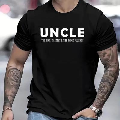 TEMU Print Tees For Men, Casual Quick Drying Breathable T-shirt, Short Sleeve T-shirt For Summer Image