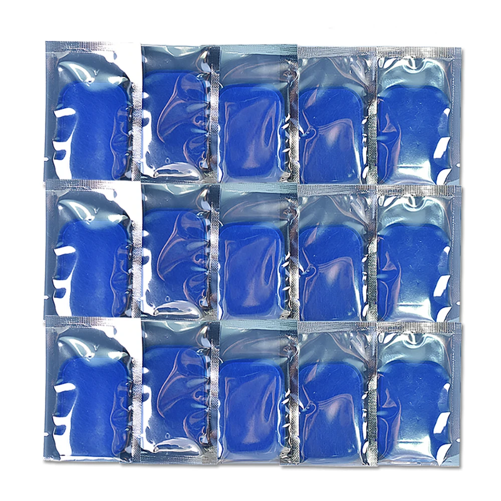 10/20/30/50/100Pcs 4*6cm ABS Fitness Gel Pads Exerciser EMS Muskel Stimulator Ersatz Gel Patch Körper Training Massagegerät Entspannen Image