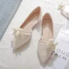 Women's Flat Shoes Moccasins Evening Off White Pointed Toe Beau Today On Offer 39 Casual Shoe Stylish Social Y2k Ladies Footwear