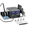 2 IN 1 Entlötkolben Heißluft Soldering Solder Station Desoldering Station Solder Iron Desoldering Machine
