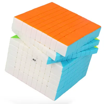 QY Speedcube 8x8x8 Zauberwürfel 9x9x9 Geschwindigkeitswürfel Professioneller Würfel Puzzle Lernspielzeug Geschenk Image