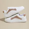 Sneaker Metall Farbe Lässig Vulkanisierte Sport Schuhe Mode Weiß Schuh für Frau Wohnungen Schuhe Atmungsaktive Schuhe Frauen Turnschuhe