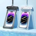 Custodia per telefono impermeabile Borsa universale per nuoto resistente all'acqua Custodia protettiva per telefono subacqueo per custodie