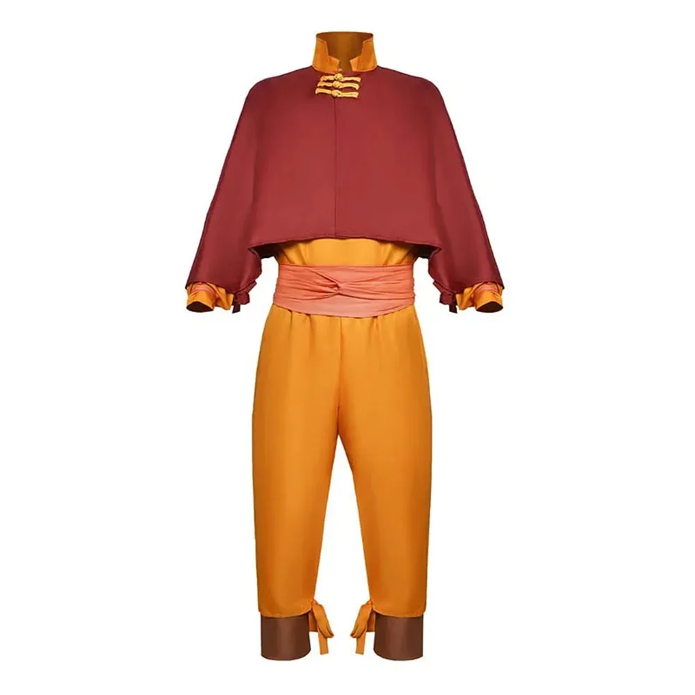 Auf Lager neuer Anime Avatar „Der letzte Sohn des Windes Ah Ang“ Rollenspielkostüm für Erwachsene, Halloween-Karnevalskostüm, heißer Verkauf Image